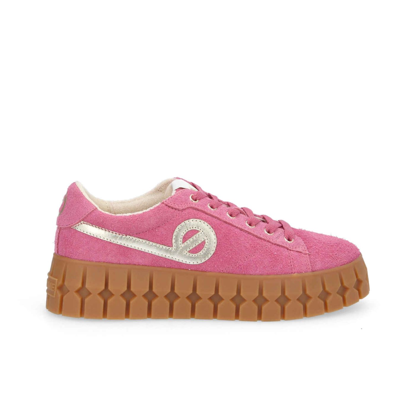 PLAY SNEAKER W  -  H.SUEDE/LOGO  - ROSA